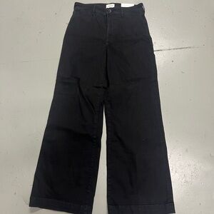 Everlane Black High Key Wide-Leg Jeans